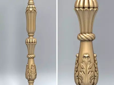 Baluster 009 3D model