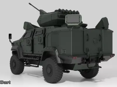 DT Wolf Vehicle 3D print model 3D print model