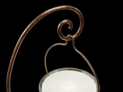 Candle Stick Stylized 3D model