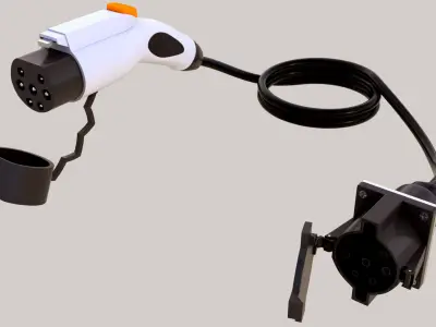 EV Charger 3D model