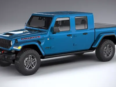 Jeep Gladiator Mojave 2024 3D model