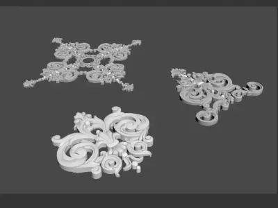 Trim Ornament 40 3D model