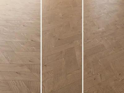 Parquet Oak Estate NEW Sanded set 5 3D model