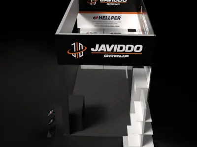 Stand Low-poly 3D model