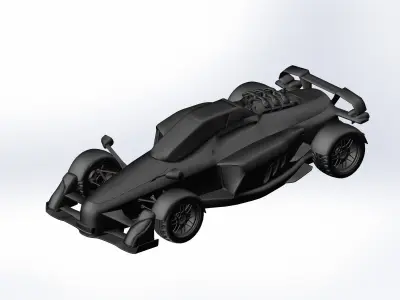 car model 3D model by Askutty