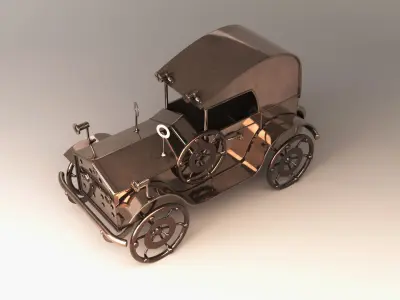 Decorative car 3D model