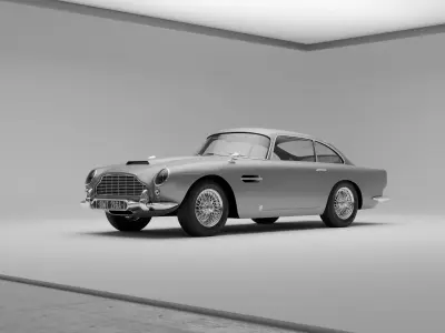 Aston Martin DB5 James Bond 3D model