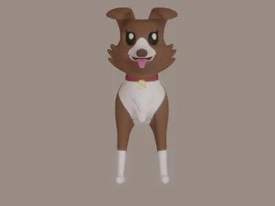 Winona Dog 3D model