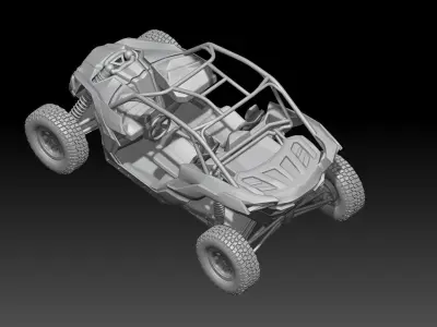 off-road vehicle 4x4 3D print model