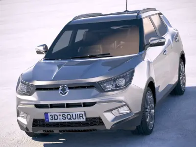 Ssangyong Tivoli 2018 3D model