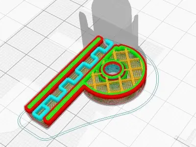 Mirror for Bike Free 3D print model