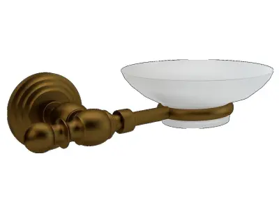 Ottoman Saffron - Soap Dish 3D model