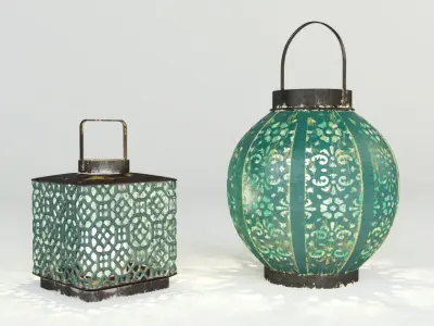 Lanterns by ZARA HOME 3D model