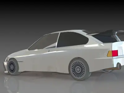 Ford Sierra Cosworth Free 3D print model