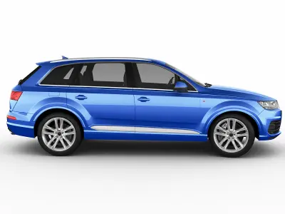 Audi Q7 2016 3D model