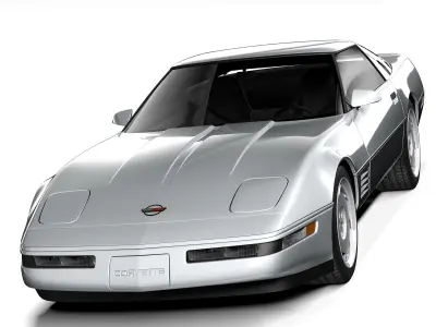 Chevrolet Corvette C4 ZR1 1990-1995 3D model