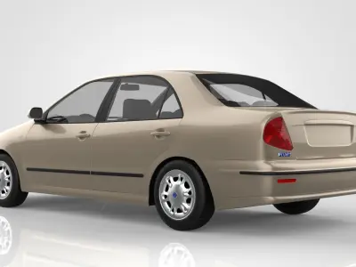 Fiat Marea Liberty 2002-2007 3D model