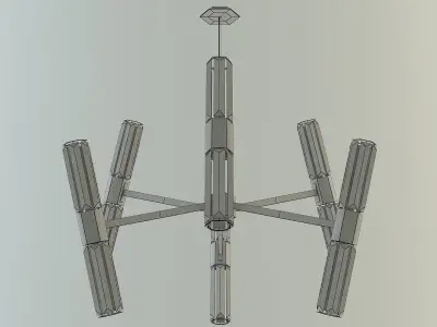 LUXURY CHANDELIER  3D model