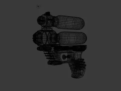  6-Inch Water Guns  3D model