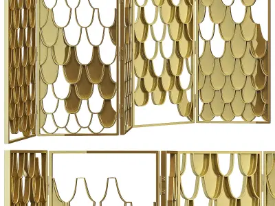 KOI SCREEN by maisonvalentina 3D model