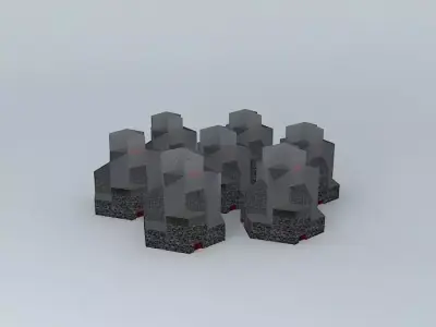 Hexa Rhom tri 3D model