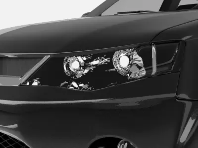 Mitsubishi Outlander 2008 3D model