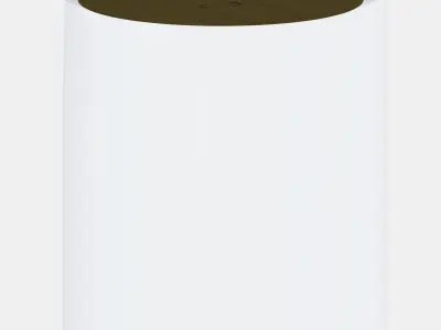 IKEA 365 Jar with lid Low-poly 3D model