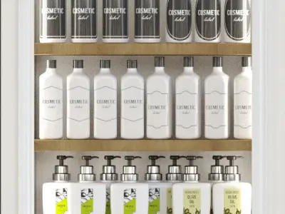 Beauty care 3D model