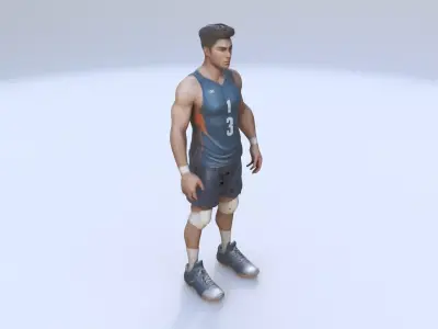 Volleyball 3D model