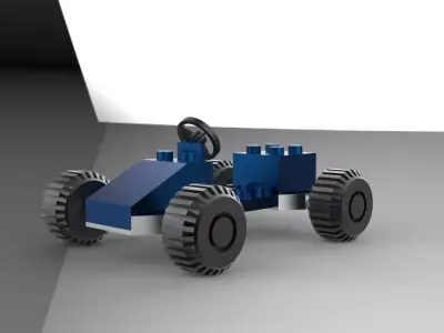 lego-toy 3D model