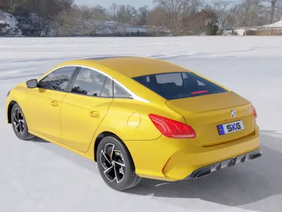 MG 5 300TGI 2021 3D model