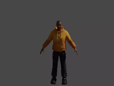 Verbalase a beatboxer from ohio 3D model