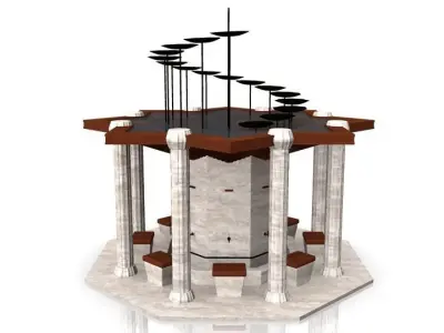 FOUNTAIN - SHADIRVAN - 01 3D model
