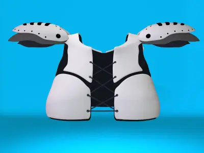 Fictional Sports Armor  3D model