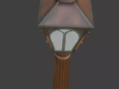 street light 3d model 3D model