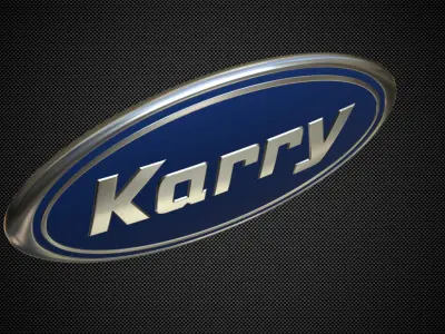 karry logo 3D model