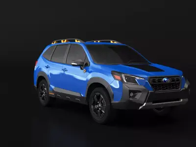 Subaru Forester Wilderness 2022 3D model