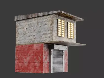 Filipino Compound House - Unit 1 3D model