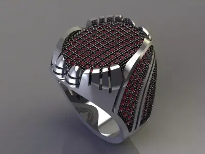 NEO MAN RING MODEL49 3D print model