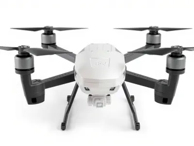Hawk Eye Scout Drone with Retractable Landing Gear Low-poly 3D model