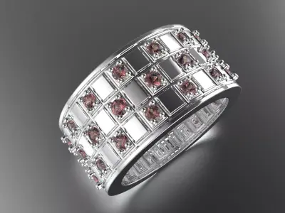 jewelry ring 340 Free 3D print model