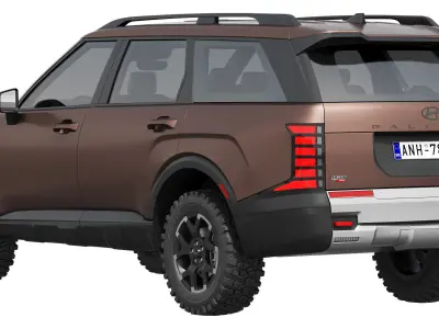 Hyundai Palisade XRT Pro 2026 3D model
