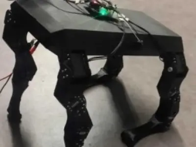 Printable Quadruped arduino and raspberry quadruped robotics 3D print model