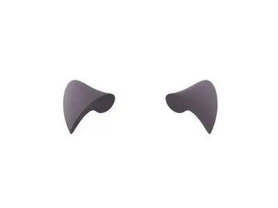 Cat Ears Low-poly 3D model