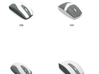 all electronic items for the office 3D model