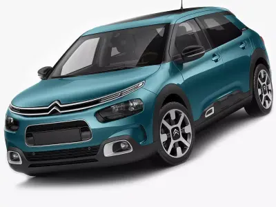 Citroen C4 Cactus 2018 3D model