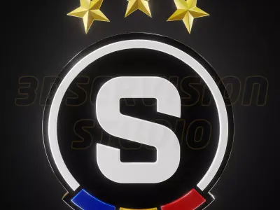 Sparta Pargue logo - Cinematic - 3D print 3D model 3D model