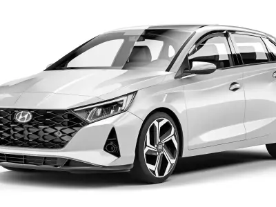 Hyundai i20 2021 3D model