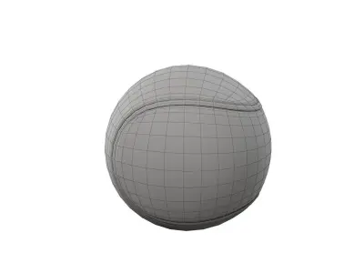 Tennis ball 3D model