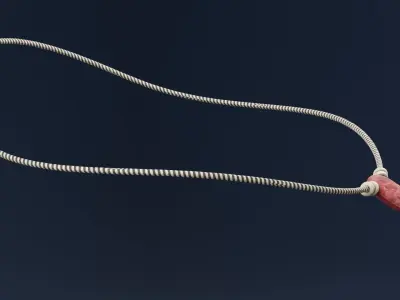 Treasure Necklace Low-poly 3D model